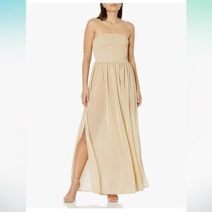 Ramy Brook Women's Sparkle Calista Strapless Maxi Dress